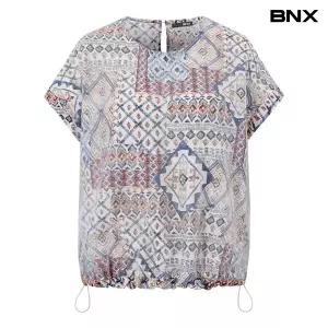 [BNX]에스닉 패턴 민소매 블라우스 (BY2BL012L0)