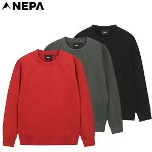 네파 이월상품 남여 공용 가을겨울 에센셜 베이직 맨투맨 7KE53612364943