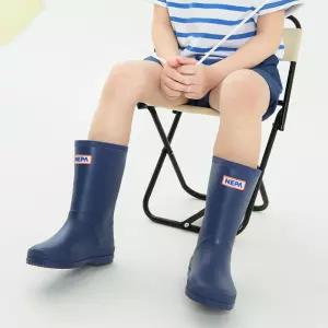 네파키즈 스퀘어 베이직 레인부츠 네이비 KJGEC03-NV