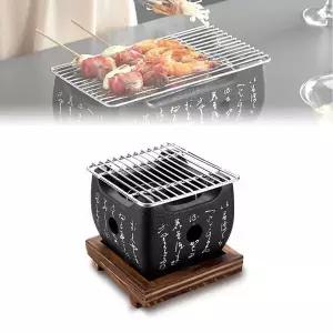 가정 업소용 일본식 1인용 고체연료 석쇠 미니화로 캠핑미니화로