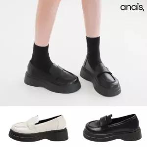 [아나이스] 플랫폼 여성 통굽 페니로퍼 4.5cm_26S203