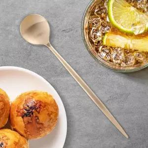 롱티스푼 티스푼 방짜스푼 롱포크 긴 커피 유기티포크 티포크