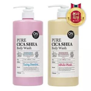 온더바디 퓨어시카 바디워시 1L 화이트머스크/베이비파우더 중 택1 708455