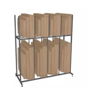 이동식 액자 보관 정리 보관함 캔버스 디스플레이 사진 그림 거치대