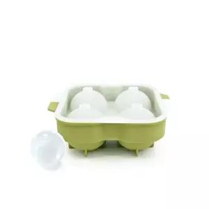 파미레 실리콘 원형 아이스볼(올리브4구) 원형 얼음틀