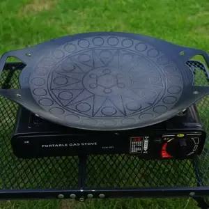 ( )캠핑 피크닉 차박 그리들 다리 가방 포함 스텐 304 고기 삼겹살 구이 바베큐 그릴 판 불판 취사 소품 용