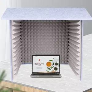 1인용 방음부스 녹음스튜디오 소음 소음감소 가정용 간이