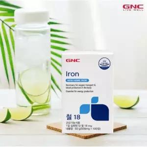 [롯데백화점]GNC [GNC] 철18 (100정/비헴철)