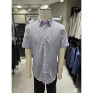 [파렌하이트] 세이브존03 봄 여름 블루 체크 패턴 반팔 셔츠 FK AGHBAD5354 0_P392386719