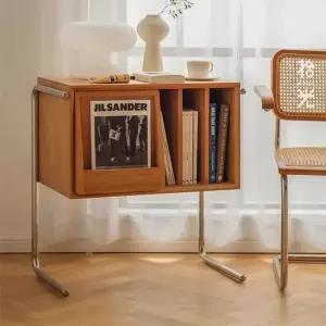 턴테이블 수납장 LP판 장식장 받침대 정리함 레코드판 수납 협탁