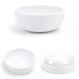 멜라민 면기 비빔밥 국수그릇 21x7cm 15호 화이트