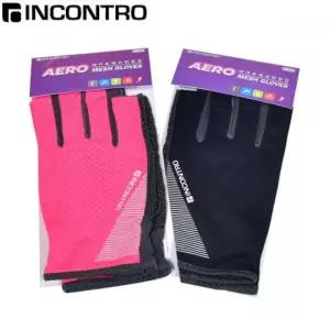 활동성이 좋은 여성 에어로메쉬 반장갑 0316wi      RAM