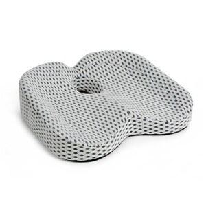 방울솜 슬로우 메모리 쿠션 의자 메쉬 사무실용 숯 페이스 가정 대나무 편안한 코튼 카시트 미끄럼 방지