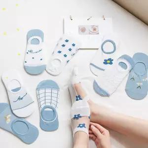 여성 여름 덧신 안벗겨지는 예쁜 양말 9P set