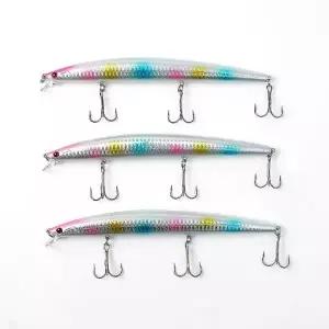 농어낚시 바다낚시 플로팅 미노우 루어 3p세트 방어 농어 18cm 농어루어