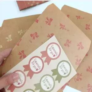 [문구] 선물용 페이퍼백 중 6개입 x20개 랜덤