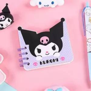 [문구] 산리오 쿠로미 페이스 미니 수첩-10EA