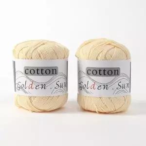 면사 일상공방 코튼 뜨개질실 2p세트 얇은뜨개실 코튼실