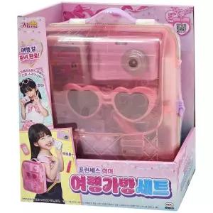 옆집샵 프린세스 미미 여행 가방 세트 예쁜 옷과 가방으로 꾸미는 여아 역할 놀이 선물