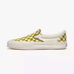 반스 클래식 슬립온 98 LX 체커보드 번트 골드 CHECKERBOARD BURNT GOLD 2126727