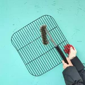 ( )BBQ그릴 직화 석쇠 청소용 대형 브러쉬 캠핑 차박