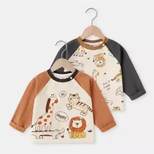 아동데일리룩 사파리월드 아동 긴팔 나그랑 티셔츠 205944