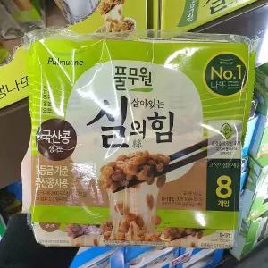 풀무원 실의힘 국산콩 생나또 49.5g x 8입