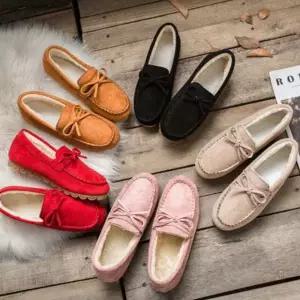 인기상품 여성 방한화 기모신발 털신발 털단화 ZG8891-1 [W7E5783_260403]