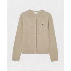 매장정품 라코스테 LACOSTE 26SS 케이블 긴팔 가디건 AF218E-56G-02S LSAP 1465352