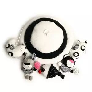 영유아모빌 신생아 요정 오르골흑백모빌 딸랑이 출산선물