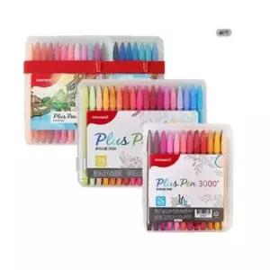 [문구/오피스] 모나미 0.4mm 사인펜 세밀한 필기펜 플러스펜 48색