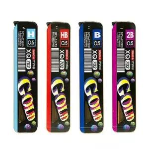 [문구/오피스] 동아 샤프심 702 골드 0.5mm 12개입 2P 필기구 펜슬