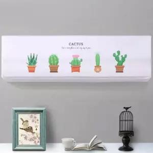 깔끔한 에어컨 커버 벽걸이 먼지 차단 보호 먼지차단 이물질유입차단 먼지커버 북유럽스타일