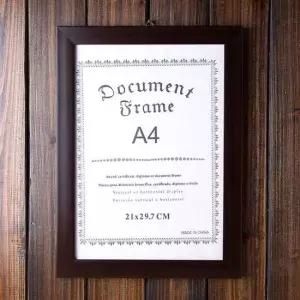 슬림 A4 상장액자 허가증 졸업장 사진 벽걸이 액자 A4액자 사진액자 포토액자 인테리어액자