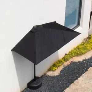 하프파라솔 높이조절 방수 테라스 편의점 전원주택 마당