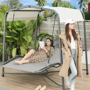 야외 실외 정원 의자 전원주택 마당 침대 벤치 스윙 흔들 공중 그네