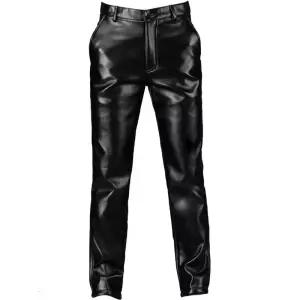 겨울 바이크 바지 방한 슬림 보온 빅사이즈 라이딩진 가죽바지