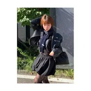 빈폴 BEANPOLE ACCESSORY 울 스트라이프 머플러 - 애쉬 BE4X84M124 312219