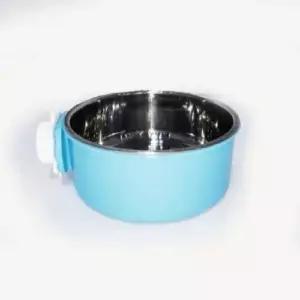 [반려] 걸이 울타리 전용 다용도 안전문 키워보리 식기BLUE