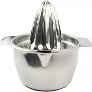 스테인리스 스틸 수동 착즙기 과일 레몬 오렌지 압착기 볼 라임 스트레이너 포함