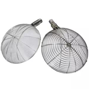 대형 스텐 뜰채 손잡이 낚시 튀김건지기 거름망 횟집 장대