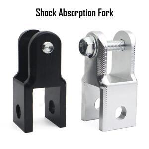 범용 오토바이 변환 포크 엔드 리어 쇼크 라운드 엔드 액세서리 20mm 듀얼 포크 포트 리어 쇼크 높이 증가