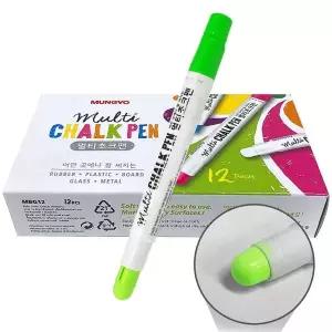 [오너클랜]TBZ 워터초크 칠판 보드펜 다용도 초크펜 12P