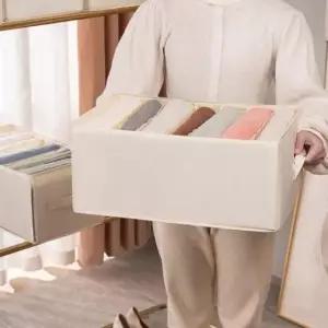 [JED] 옷장 수납함 칸막이 수납 정리 린넨 서랍 소재