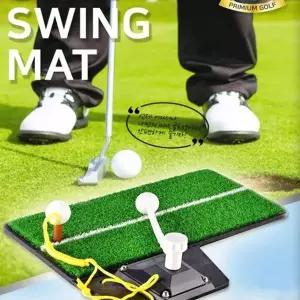 [셀러에이드]TBZ 3in1 골프연습용품 스윙매트세트 골프연습스윙매트