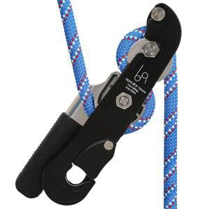 [미국배송] 클라이밍 스톱 디센더 고강도 알루미늄-마그네슘 합금 자가 제동 라벨링 벨레이 장치 경량 휴대용 9-12MM 로프 구조 암벽 등반 수목원 핸드 컨트롤