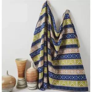 캠핑 블랭킷 담요 매트 차박 샹젤리제 패턴 140x180 감성캠핑