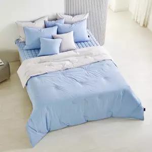 [헤지스홈]고밀도 에밀 블루[6온스] 퀼트이불 싱글