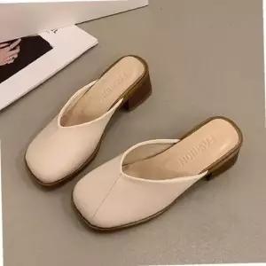 3여성 데일리 베이직 모던 미들힐 블로퍼 LKF66 여성