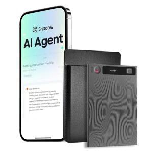 Mobvoi TicNote AI 음성 녹음기 64GB 메모리 노트 녹음기 케이스 앱 녹음기로 요약 섀도우 회의 컨트롤 디지털 전화 언어 이상 강의 전사 인터뷰를 오디오 위해 AI 100개